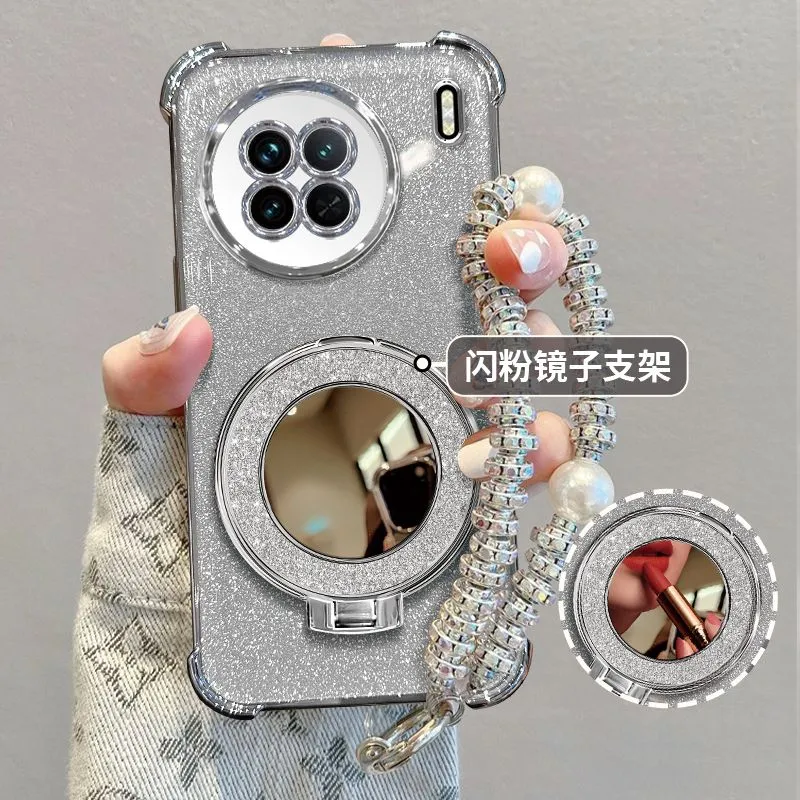 x90四角气囊镜子支架手机壳