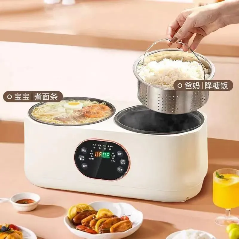多功能双胆电饭煲